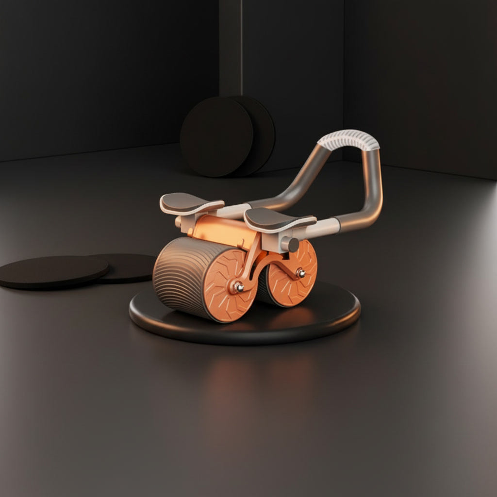 RecoilCore™ Automatic Rebound Ab Wheel Roller