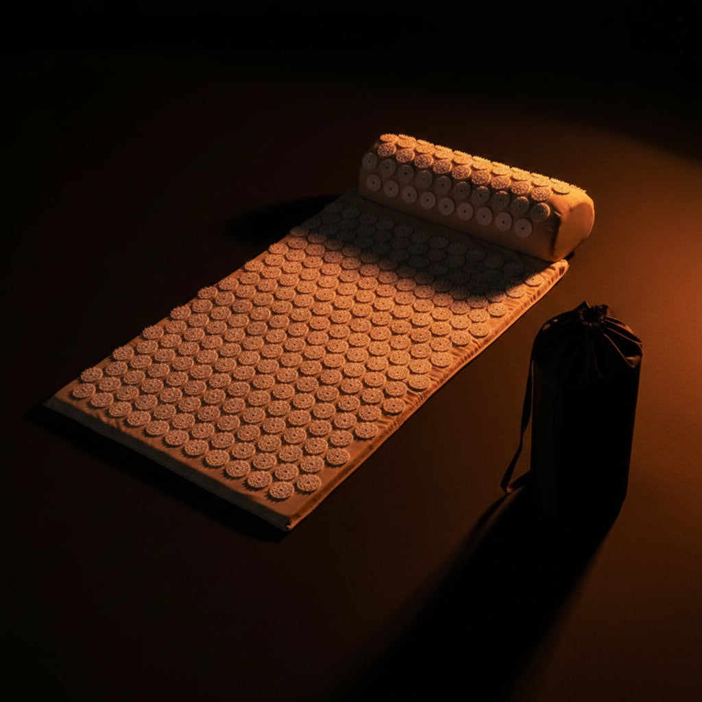 AcuRelief™ Yoga Acupressure Mat & Pillow Set