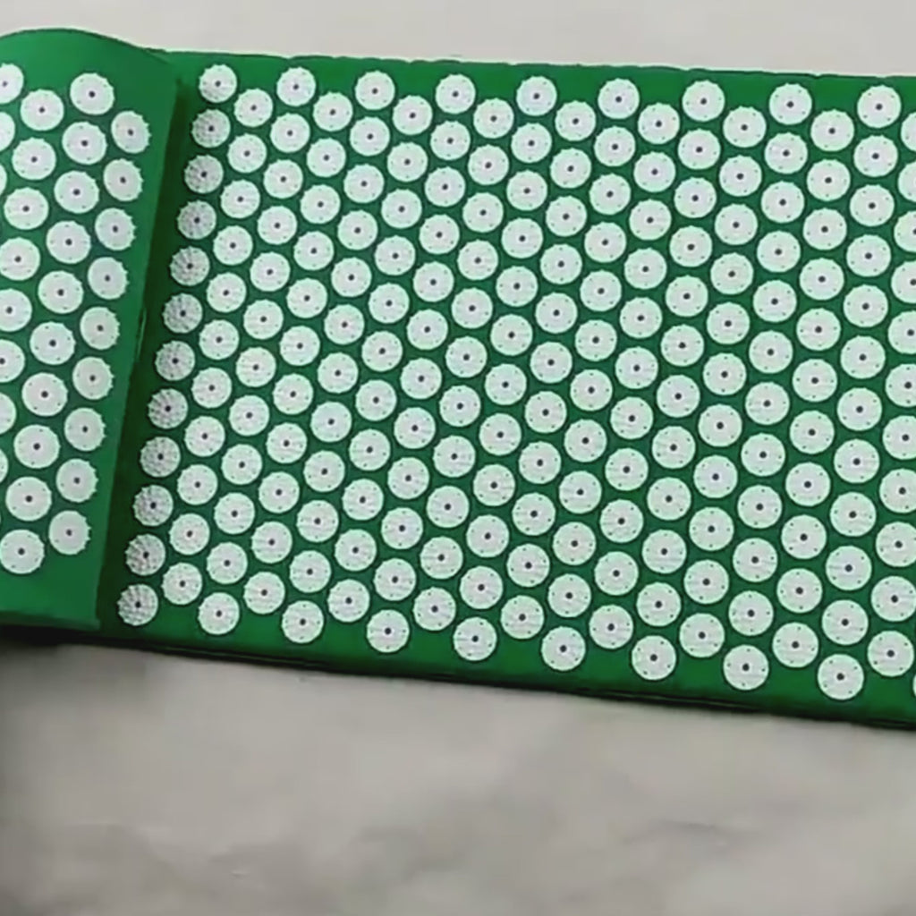 AcuRelief™ Yoga Acupressure Mat & Pillow Set